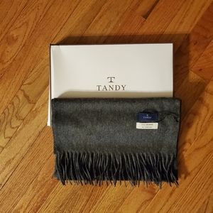🆕🎁Tandy Grey New Unisex 100%  Wool Cashmere Muffler